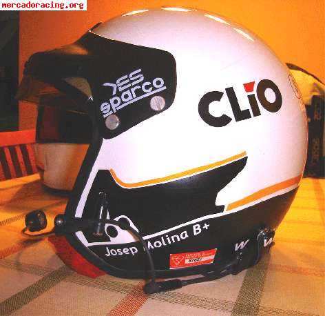 Vendo casco pro rally talla xl con peltor incorporado