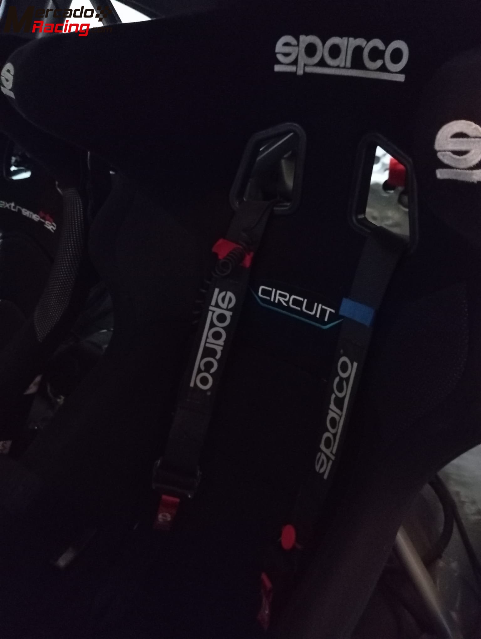 Se vende pareja de baquet sparco circuit qrt 20 válidos hasta 2026 incluido 