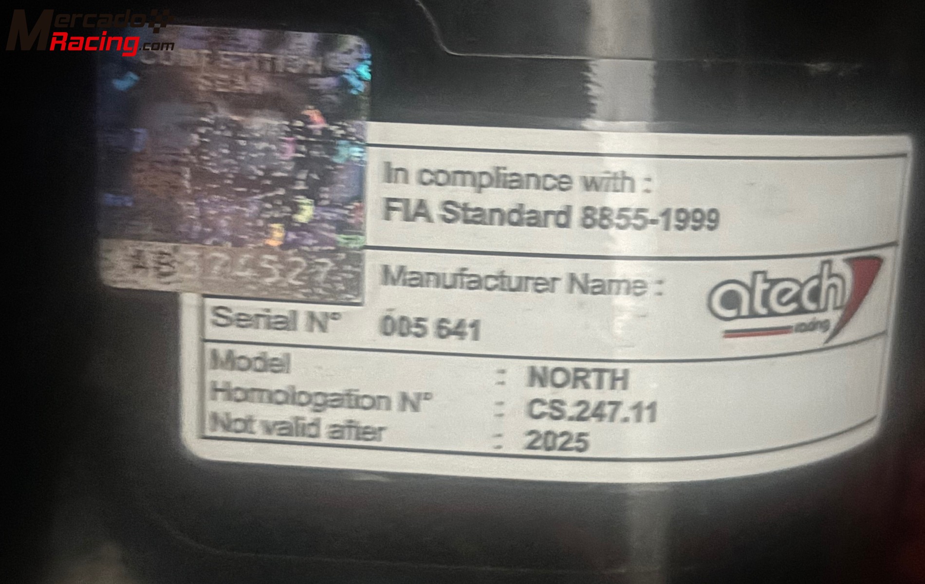 Baquets atech como nuevos 