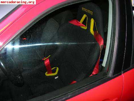 Vendo backet momo i guias para seat leon i otros compatibles