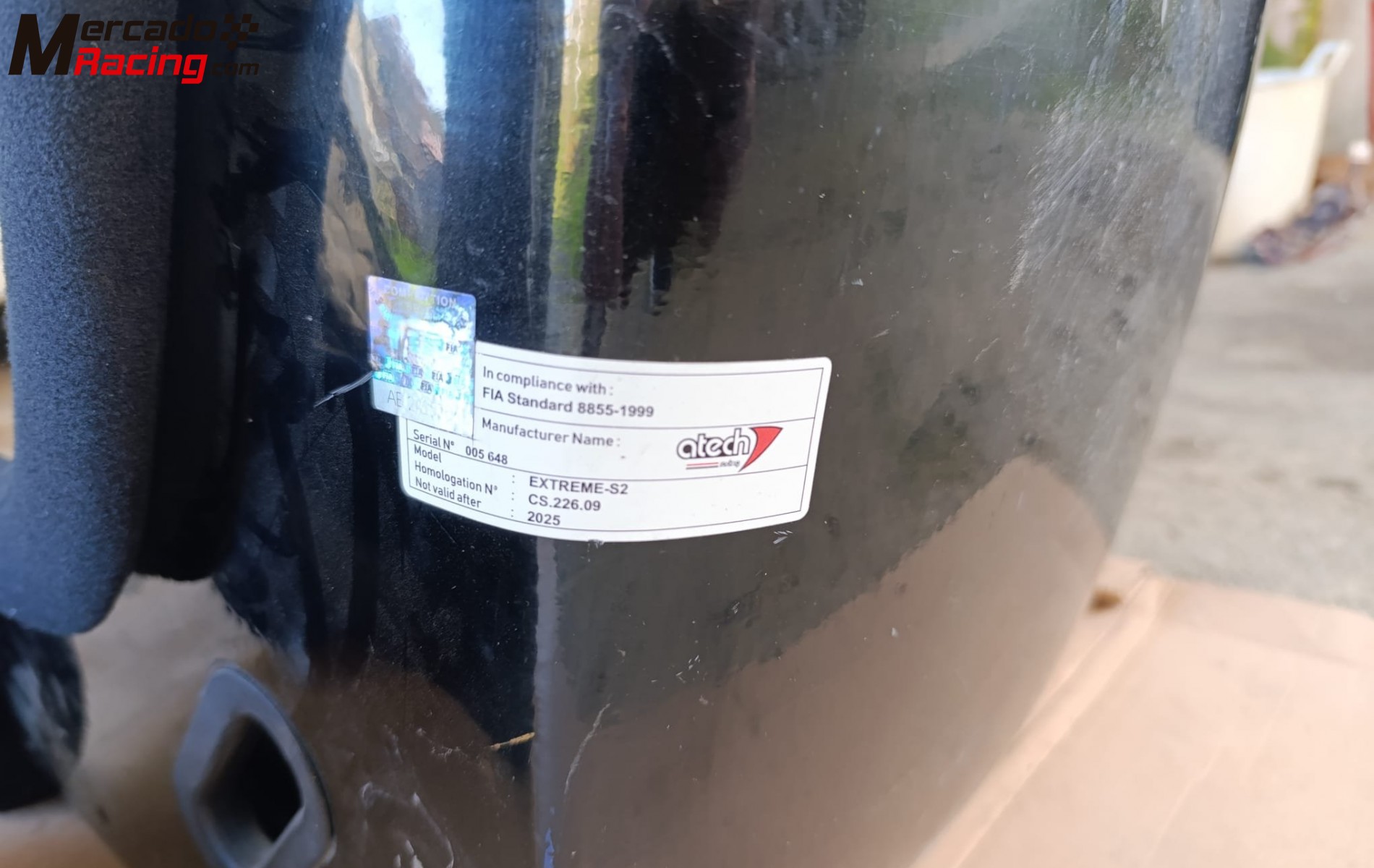 Pareja de asientos atech extreme s2