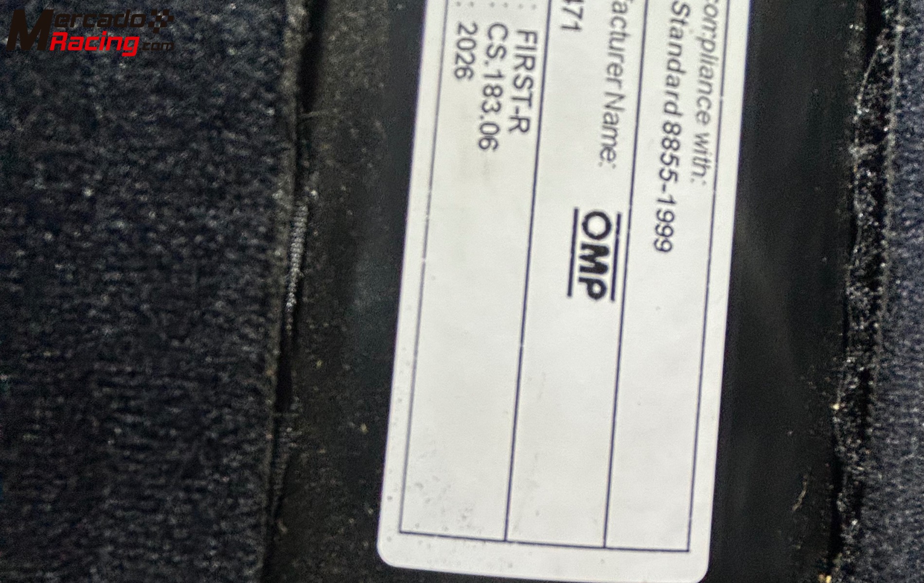 Pareja de asientos omp first-r