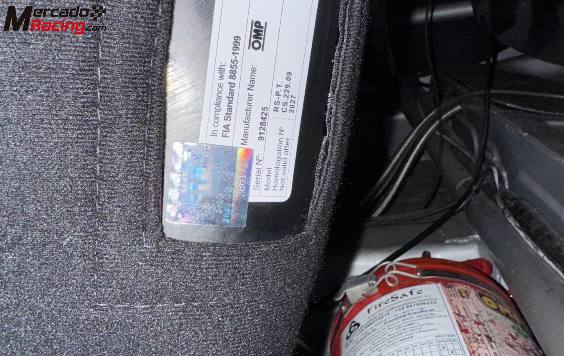 Vendo 2 backet omp con orejeras 