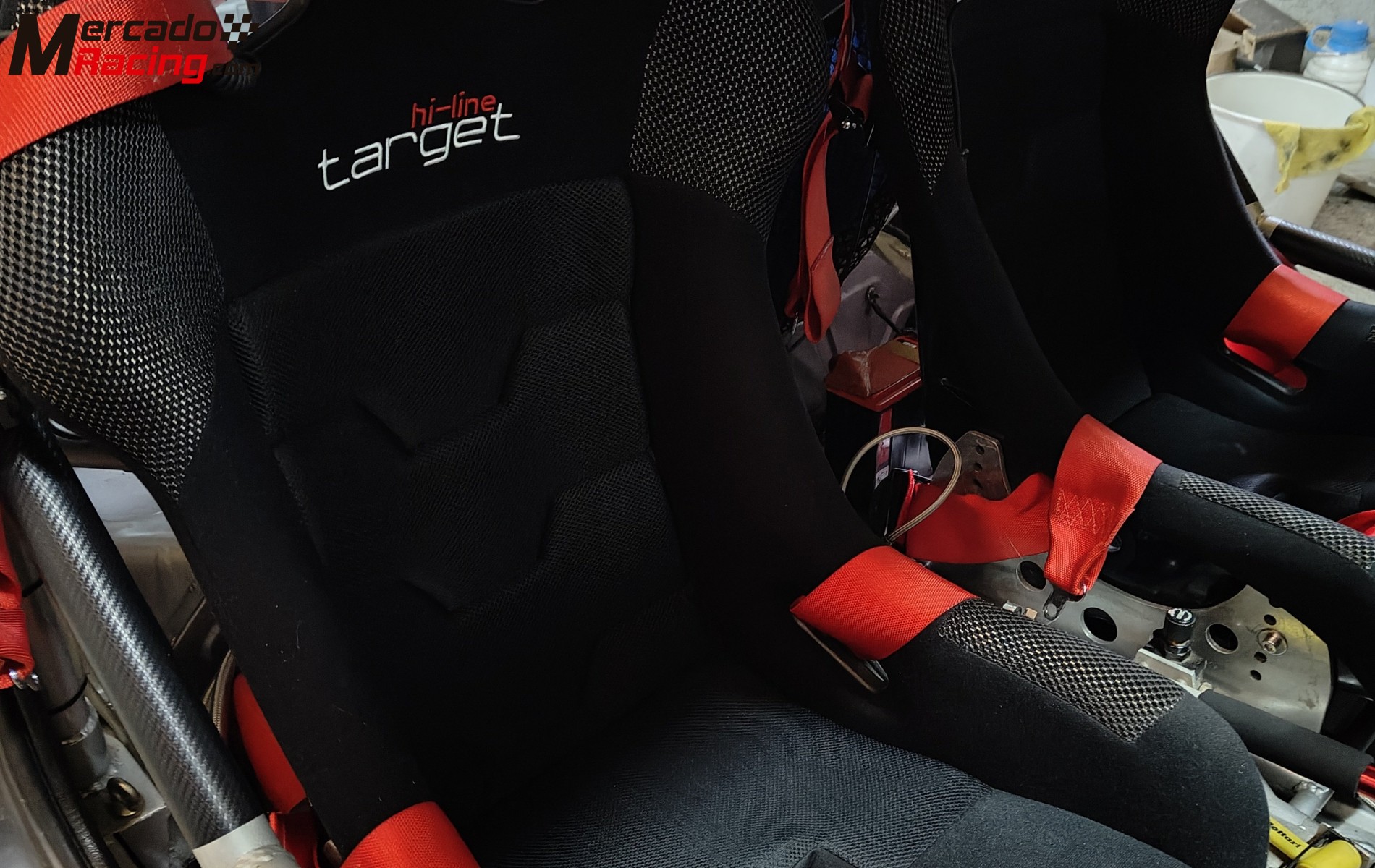 Baquets atech y arneses 