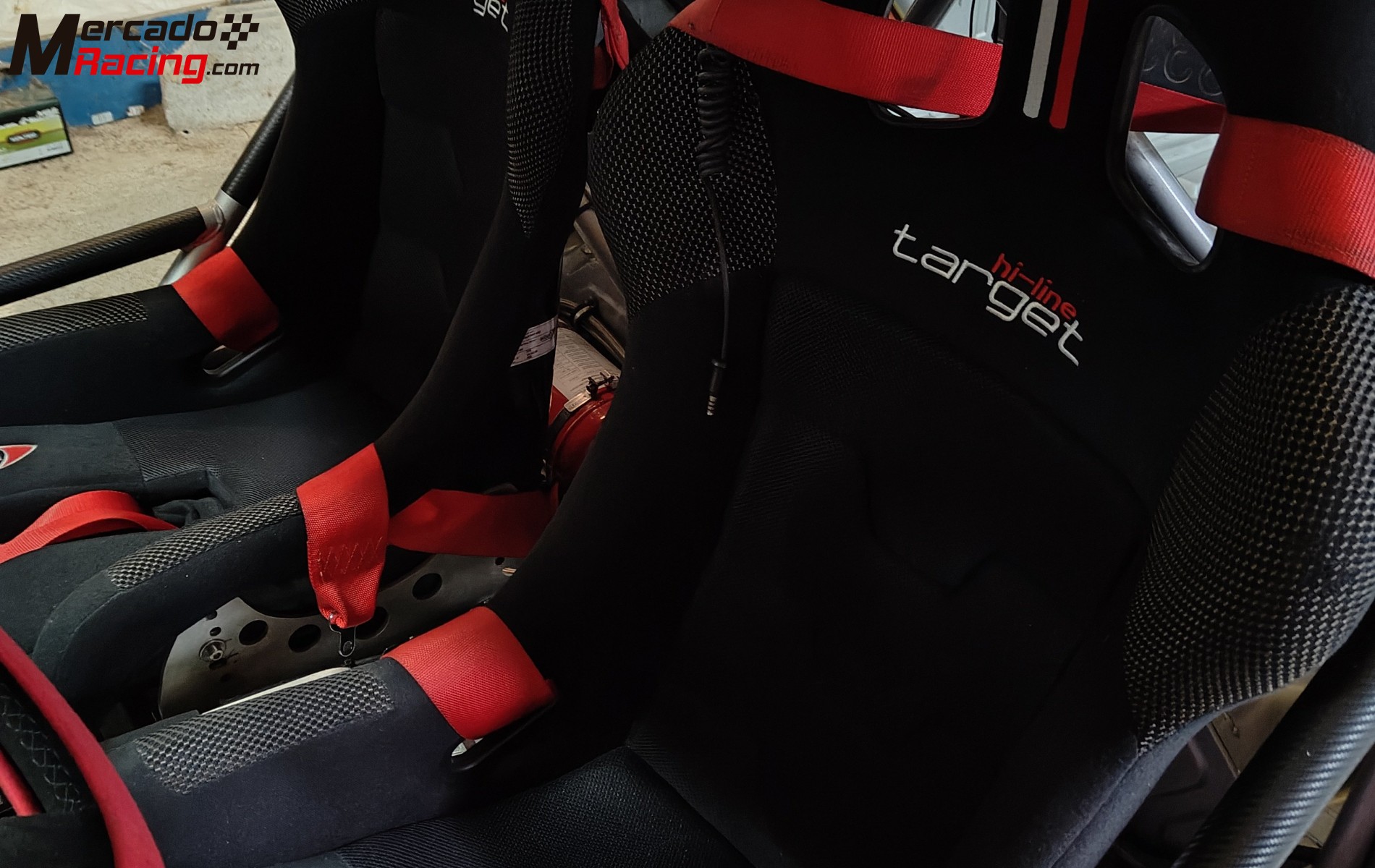 Baquets atech y arneses 