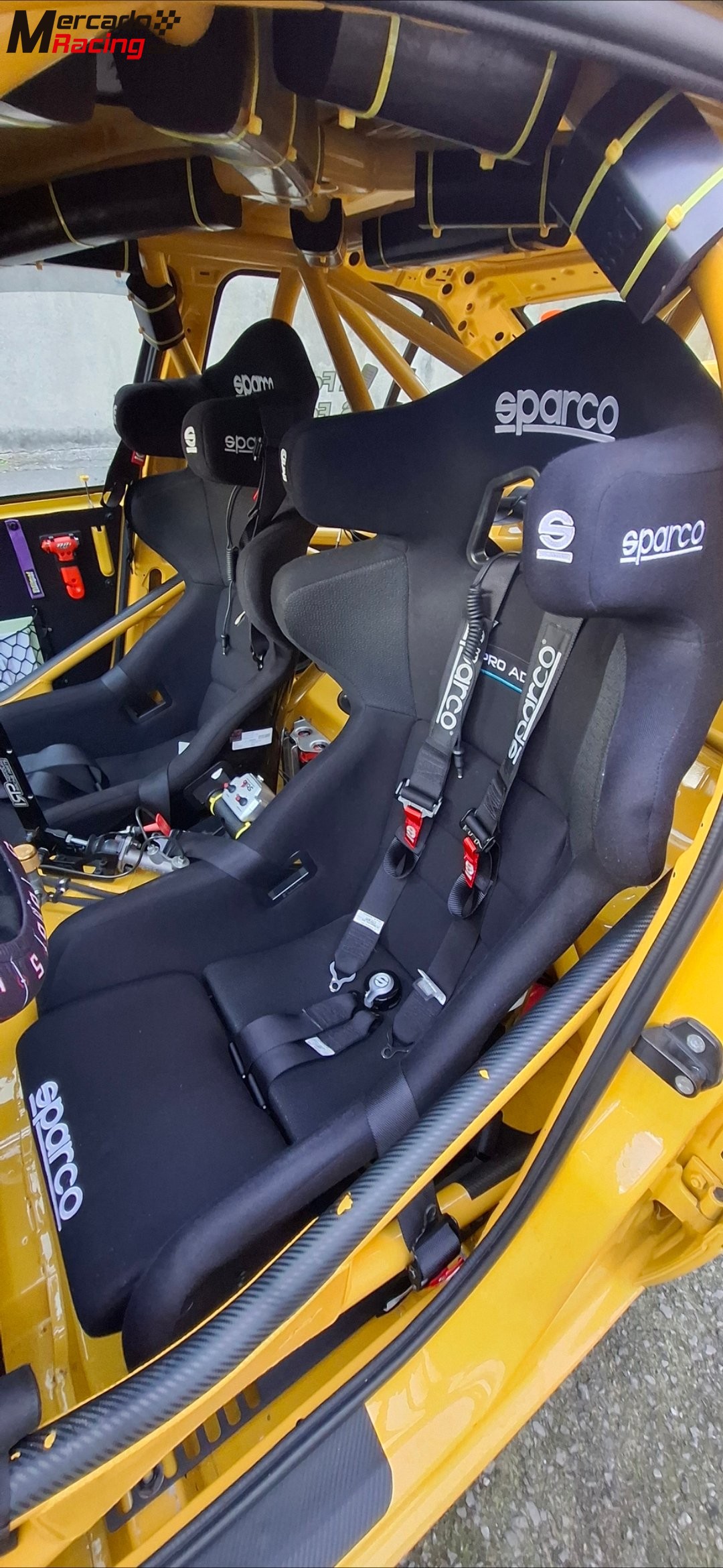 Pareja baquets sparco pro adv qrt