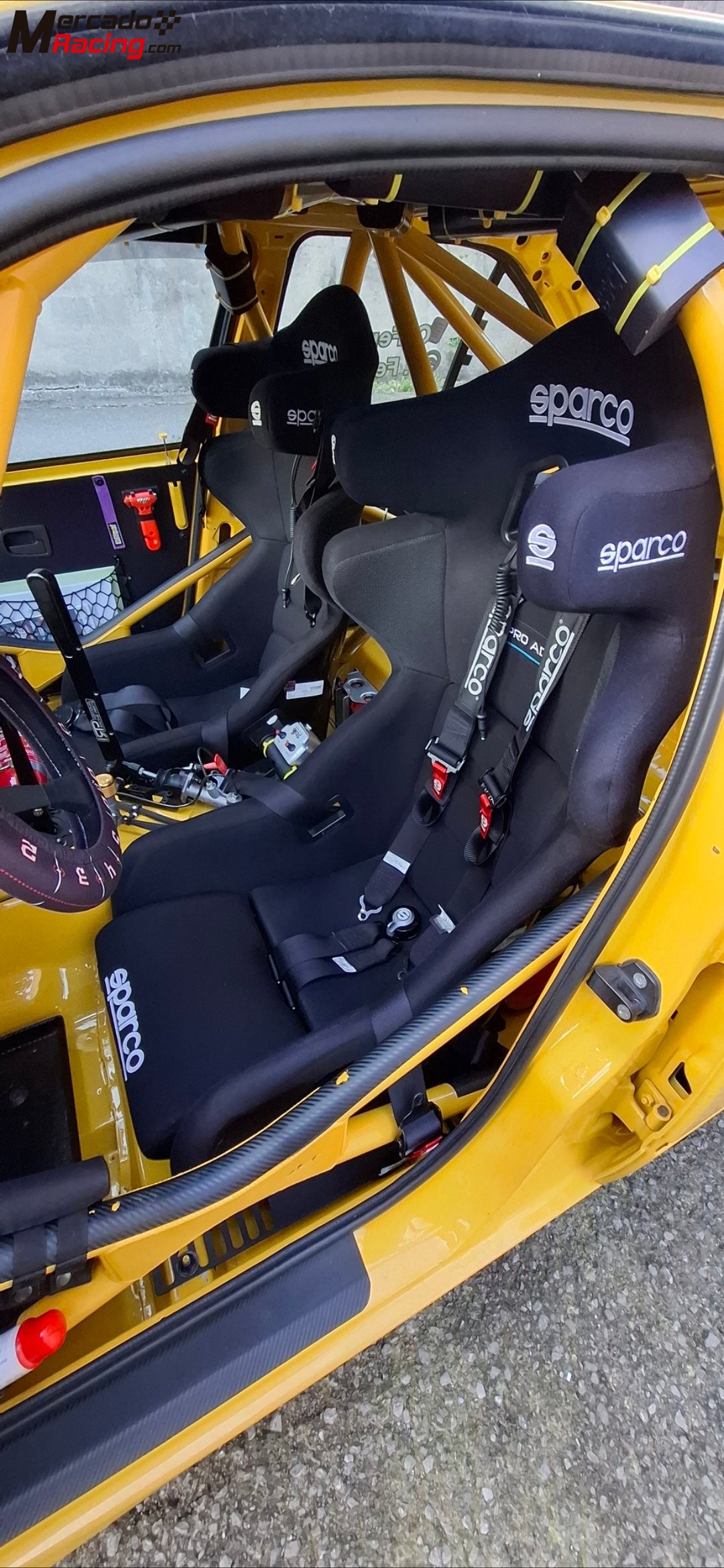 Pareja baquets sparco pro adv qrt