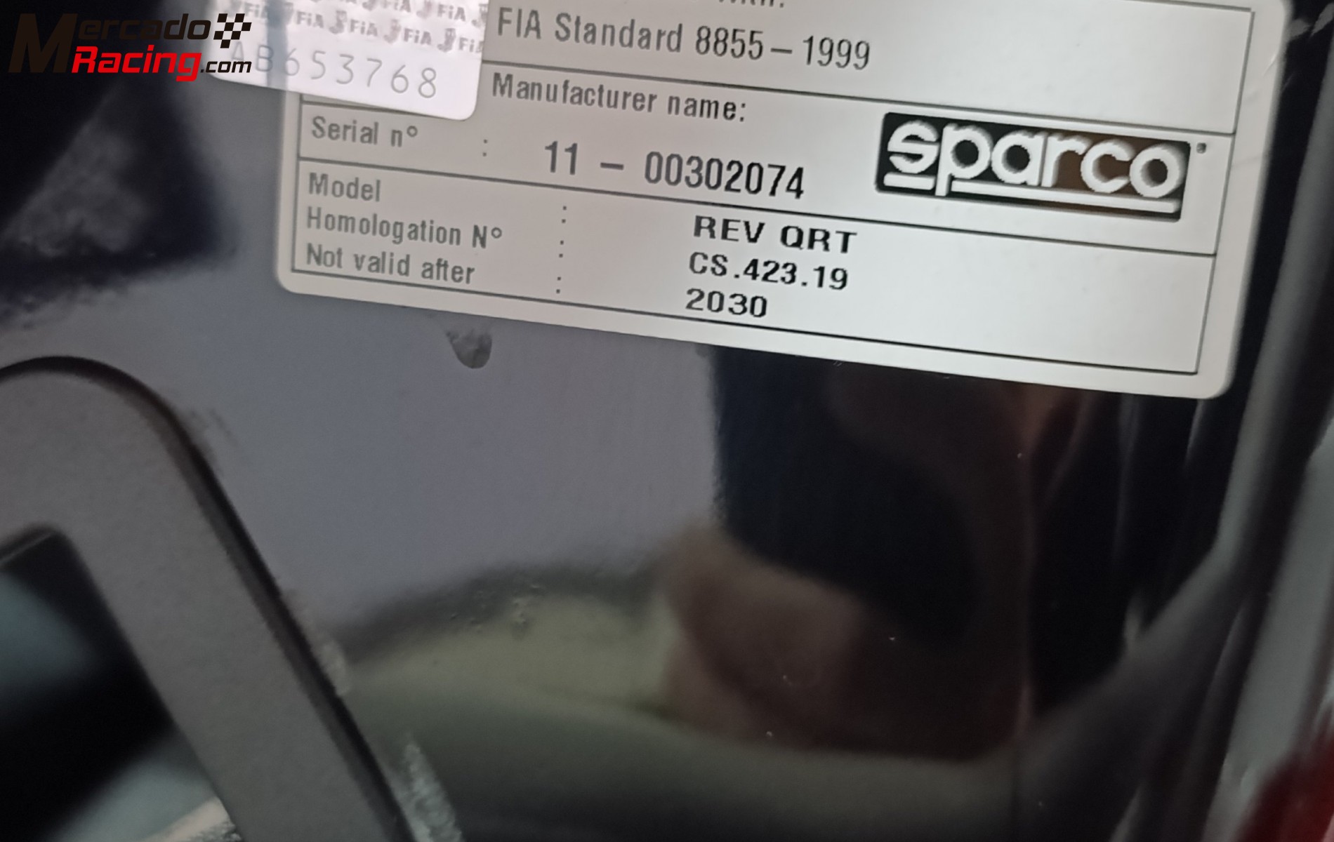 Pareja de sparco rev nuevos 