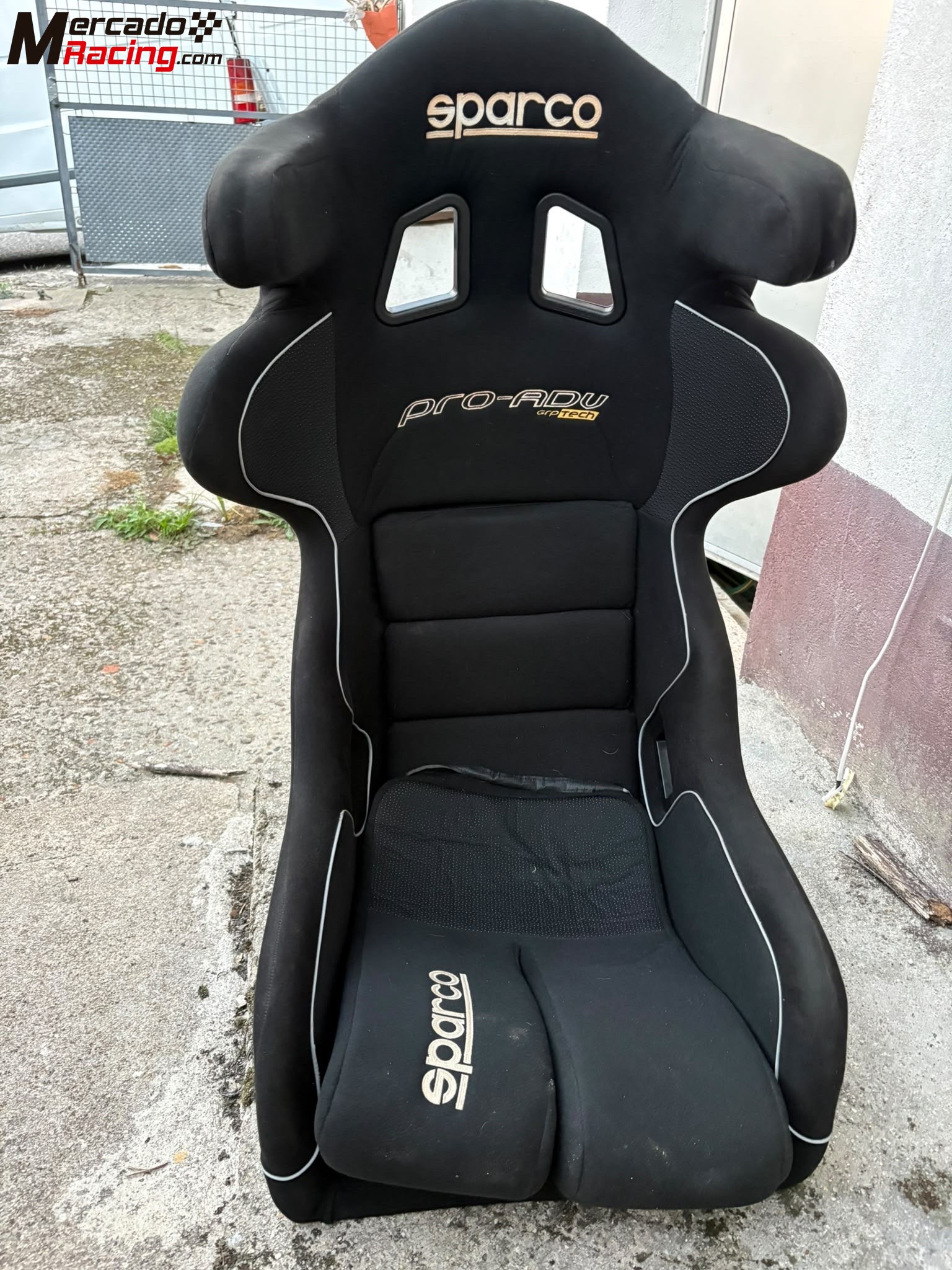 Backet sparco pro adv con orejeras 