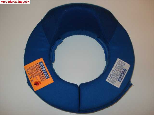 Vendo casco rallyes marca sparco regalo collarín marca sparc