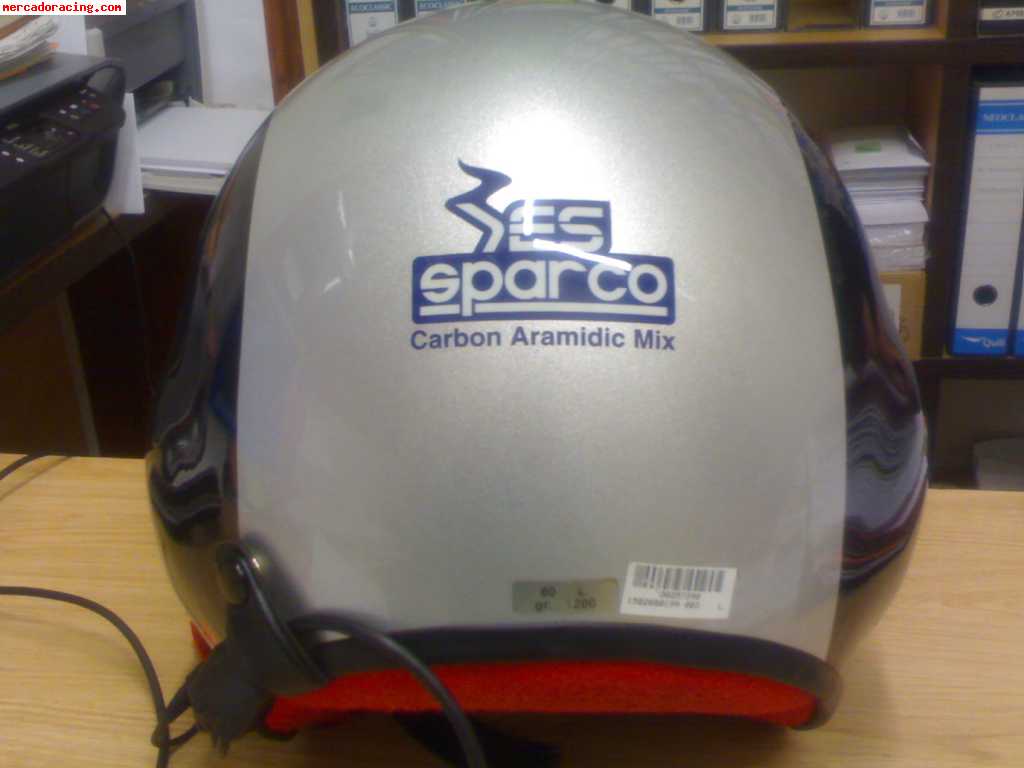 Casco sparco de carbono  serie limitada