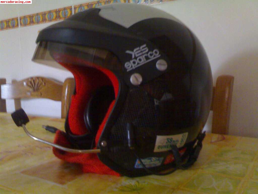 Casco sparco de carbono  serie limitada