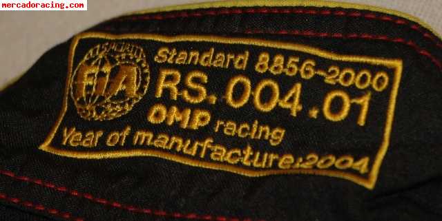 Venta de monos omp abarth homologados