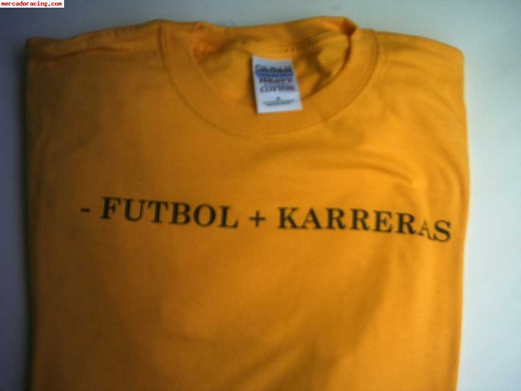 Se venden camisetas -futbol +karreras