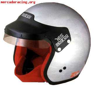 En venta casco pro jet con clip hans y interfonos