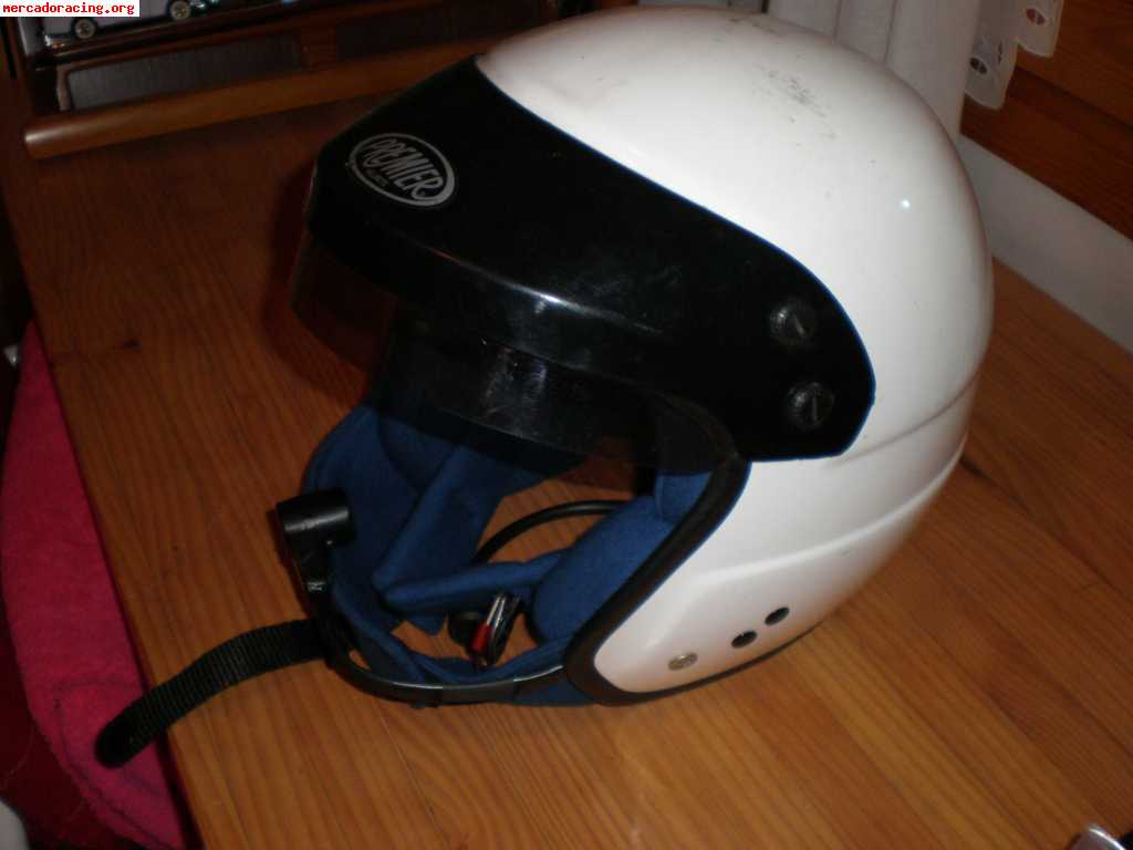 Vendo casco sparco y casco premier ideal rally