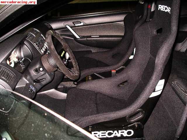 Vendo 2 backets recaro pole position con guias