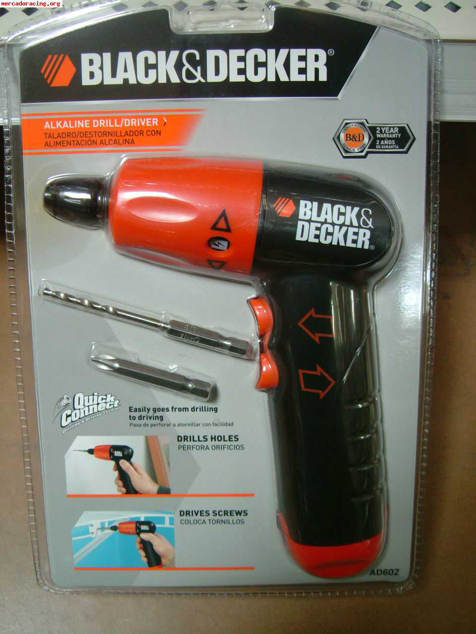 Black & decker taladro a pilas