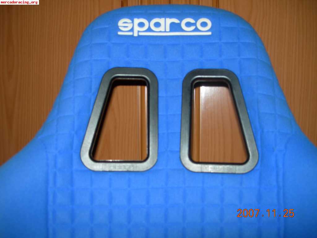 Vendo backet caducado sparco ultra con carrileras