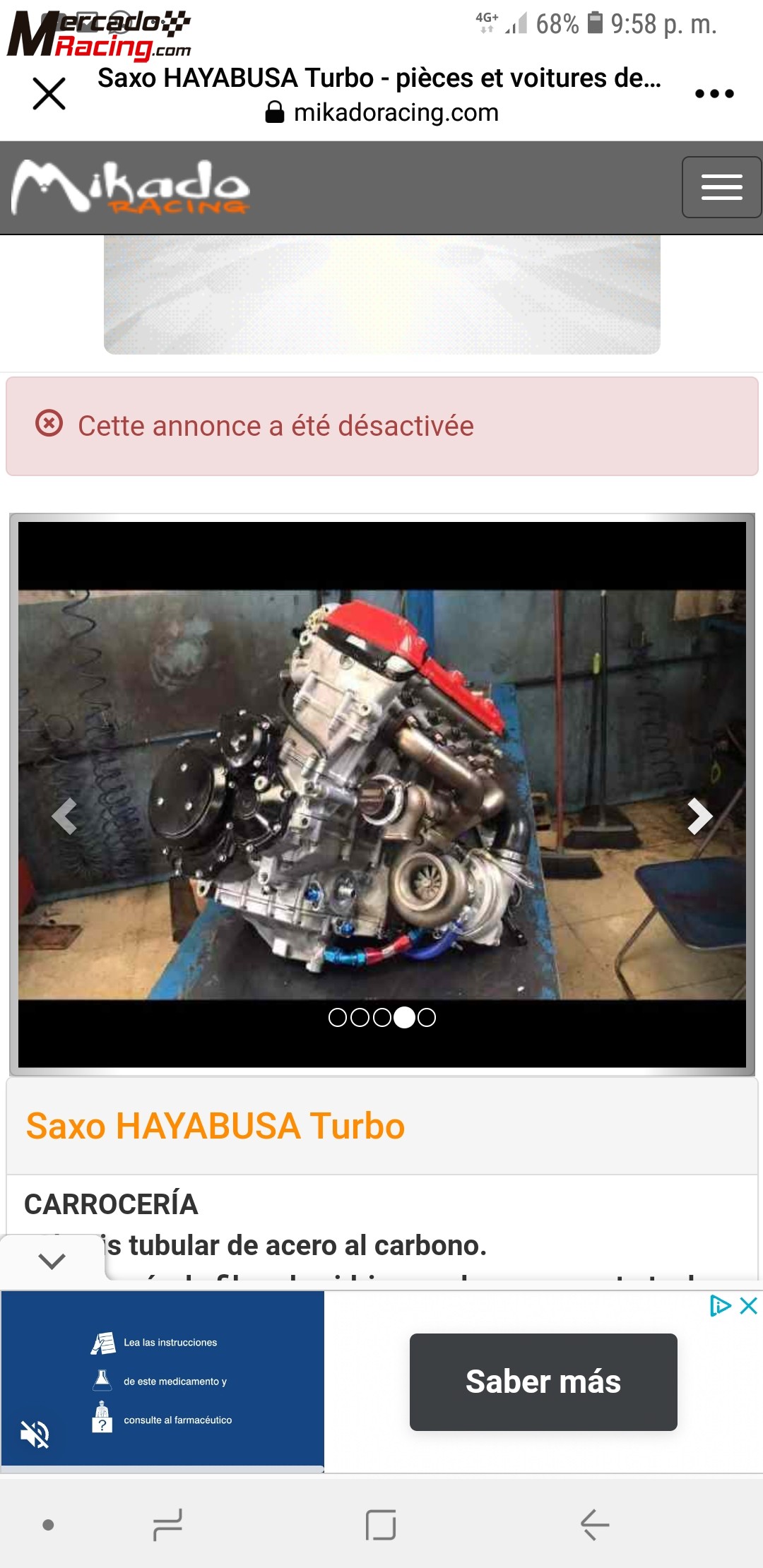 Motor hayabusa turbo 550cv
