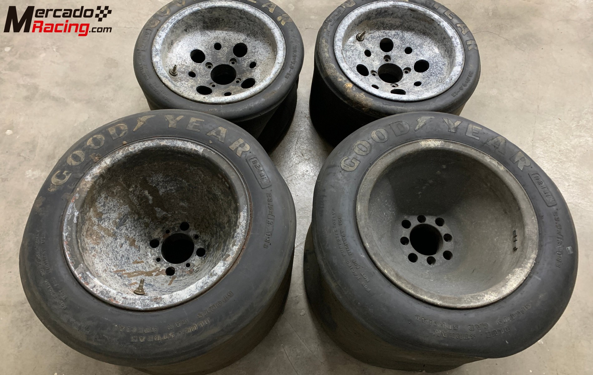 Juego llantas originales brabham bt 40 1973