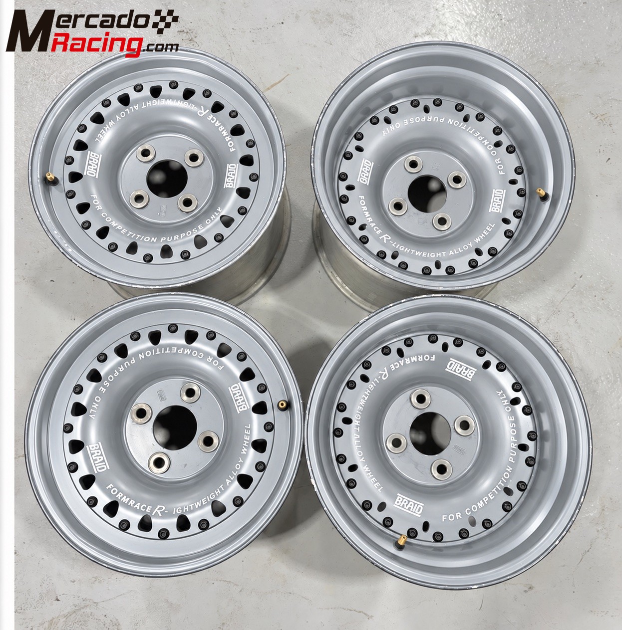 Llantas braid 13” ligeras 