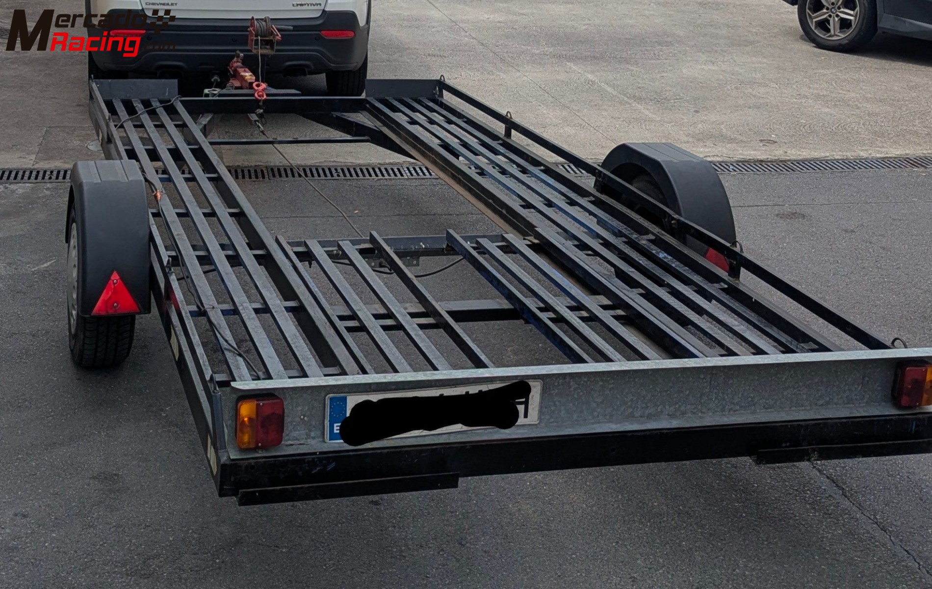 Plataforma para barqueta, cm, kartcross.... 