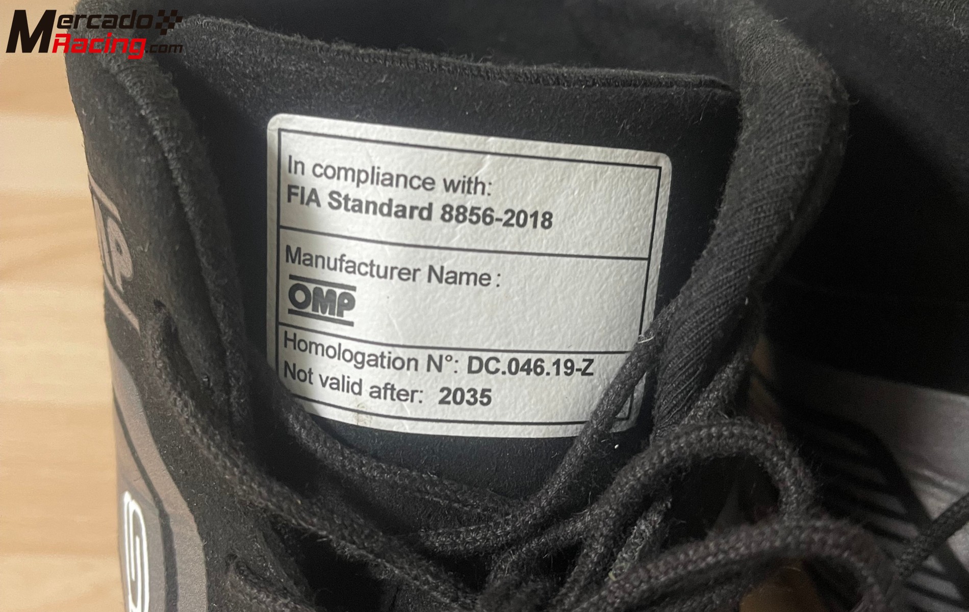 Se venden botines omp por error de talla