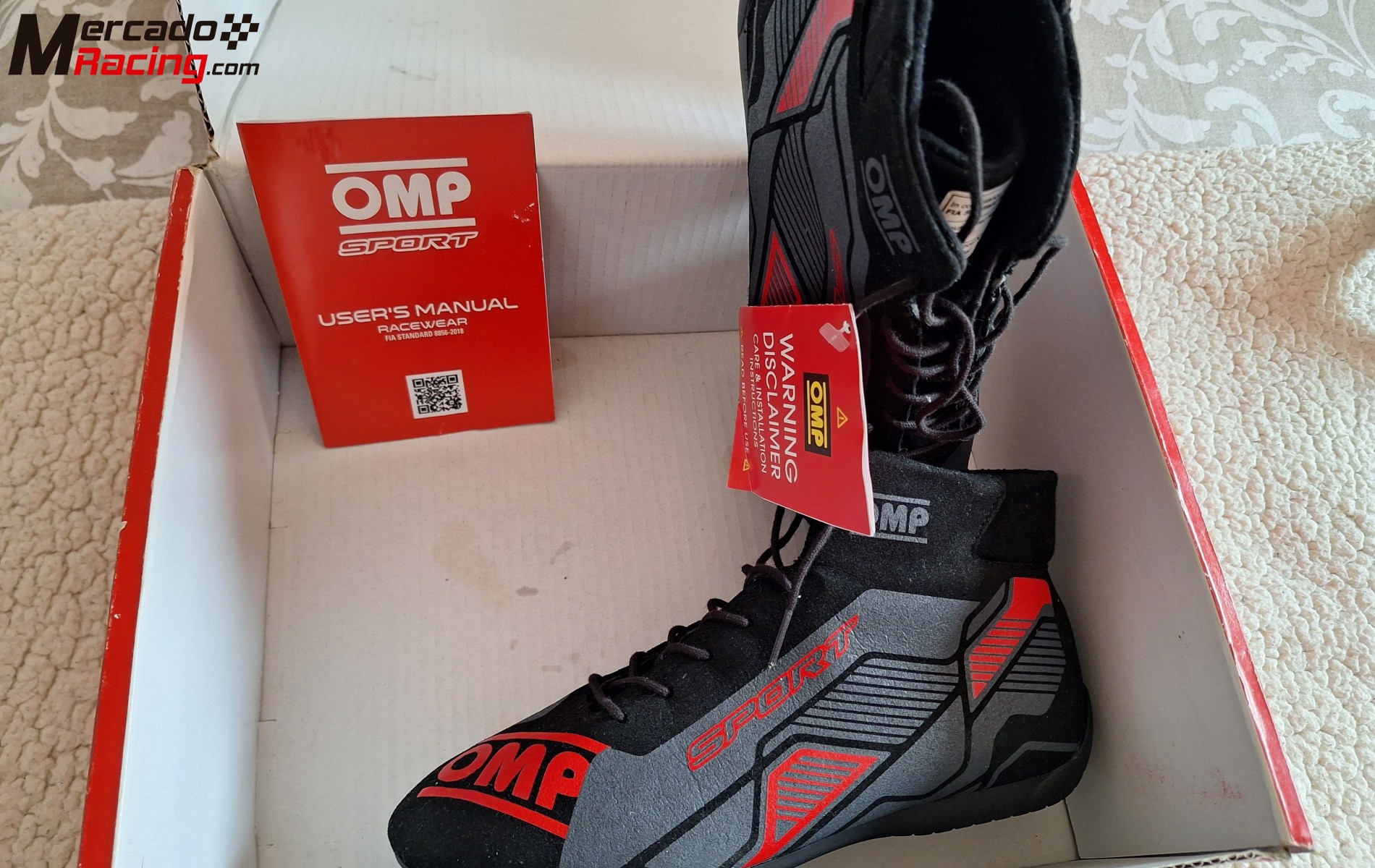 Botines rally omp sport