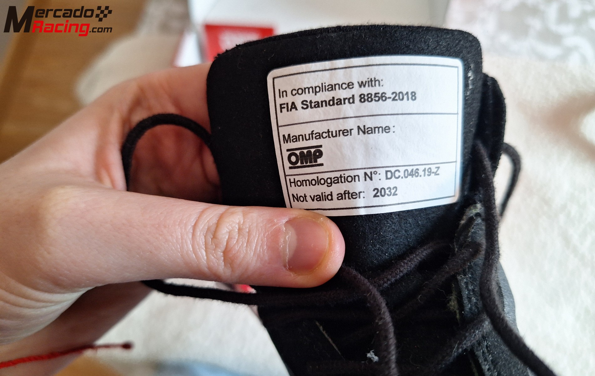 Botines rally omp sport