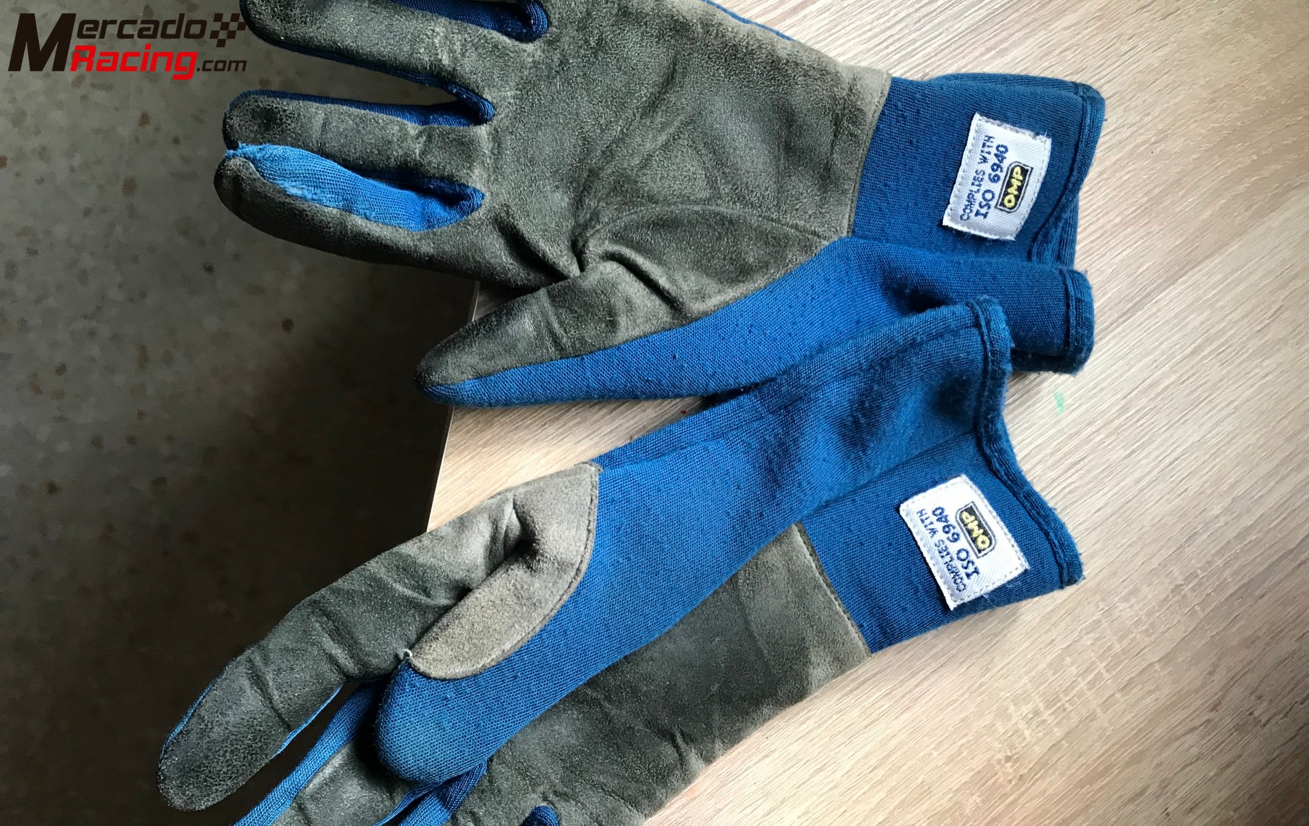 2 pares de guantes omp