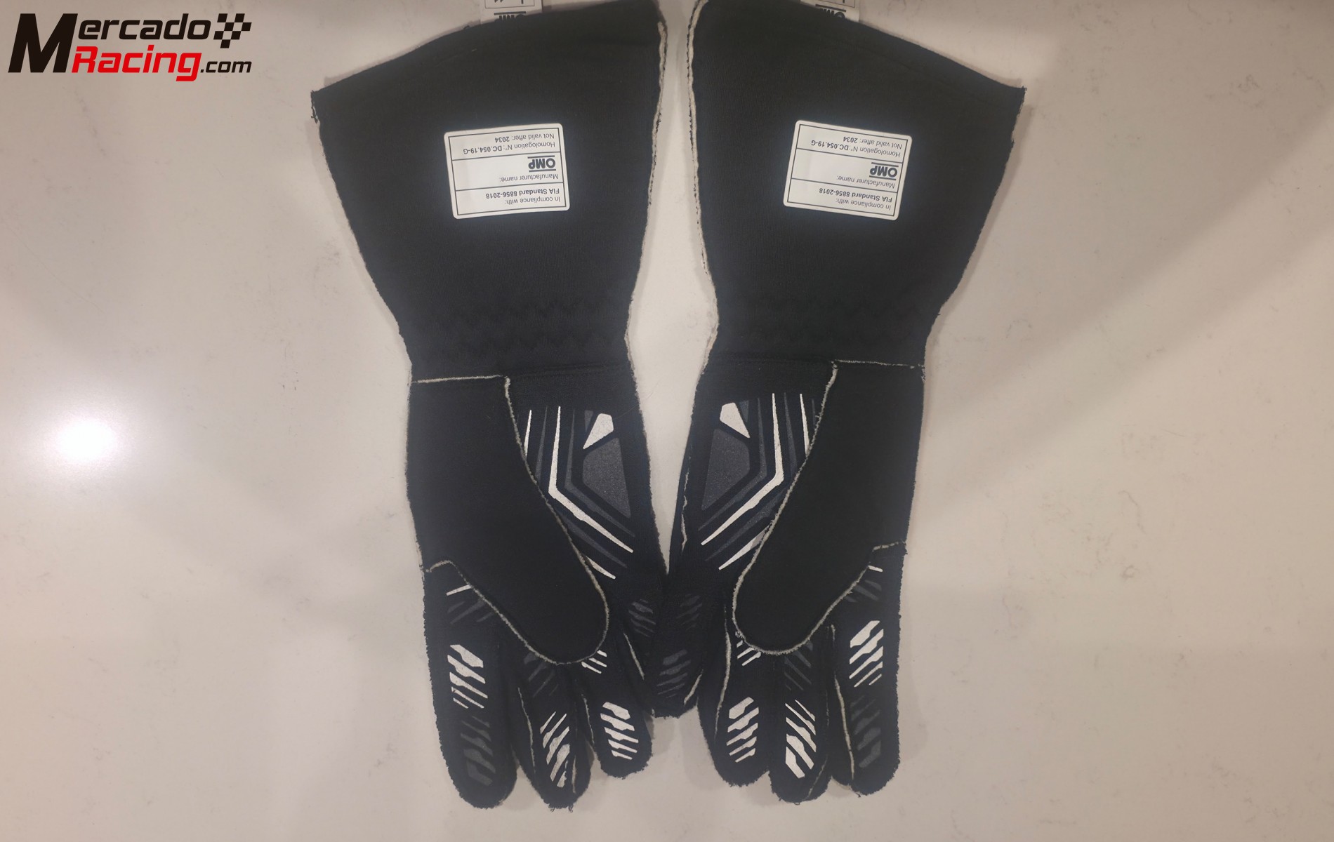 Guantes omp one-s talla l rally fia 8556-2018