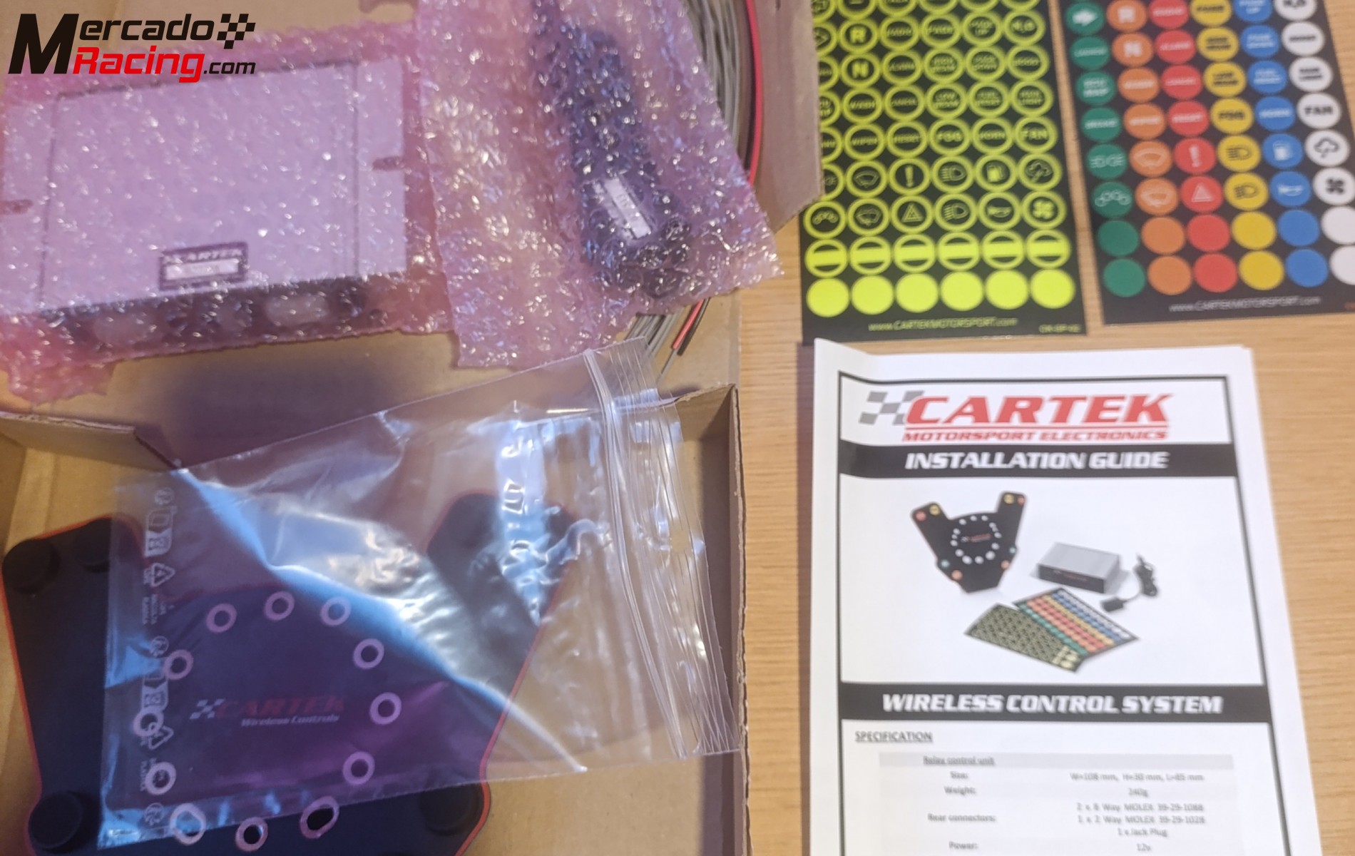 Sistema wireless cartek