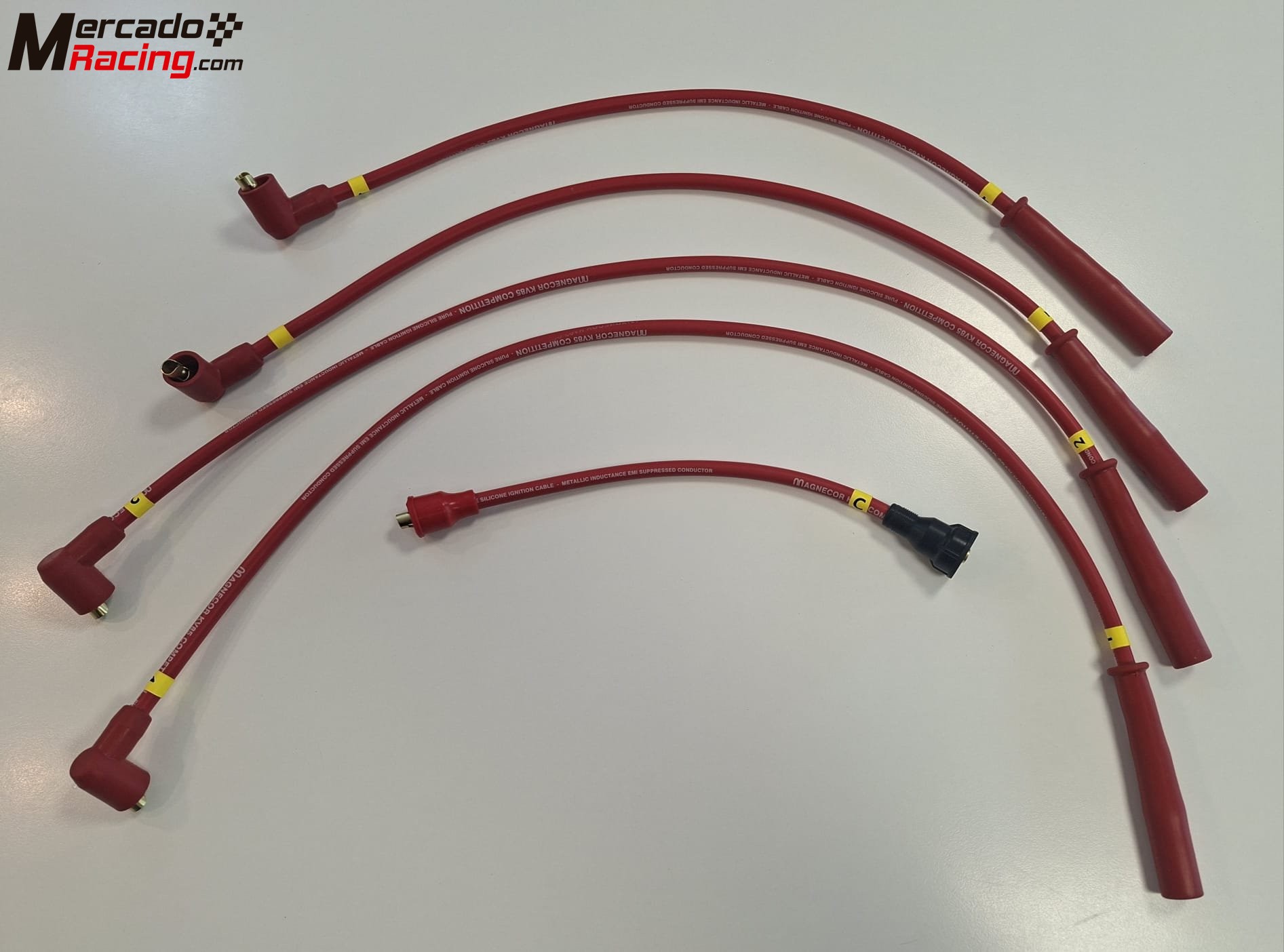 Ford escort mk3 & mk4 xr3i cables de bujias magnecor