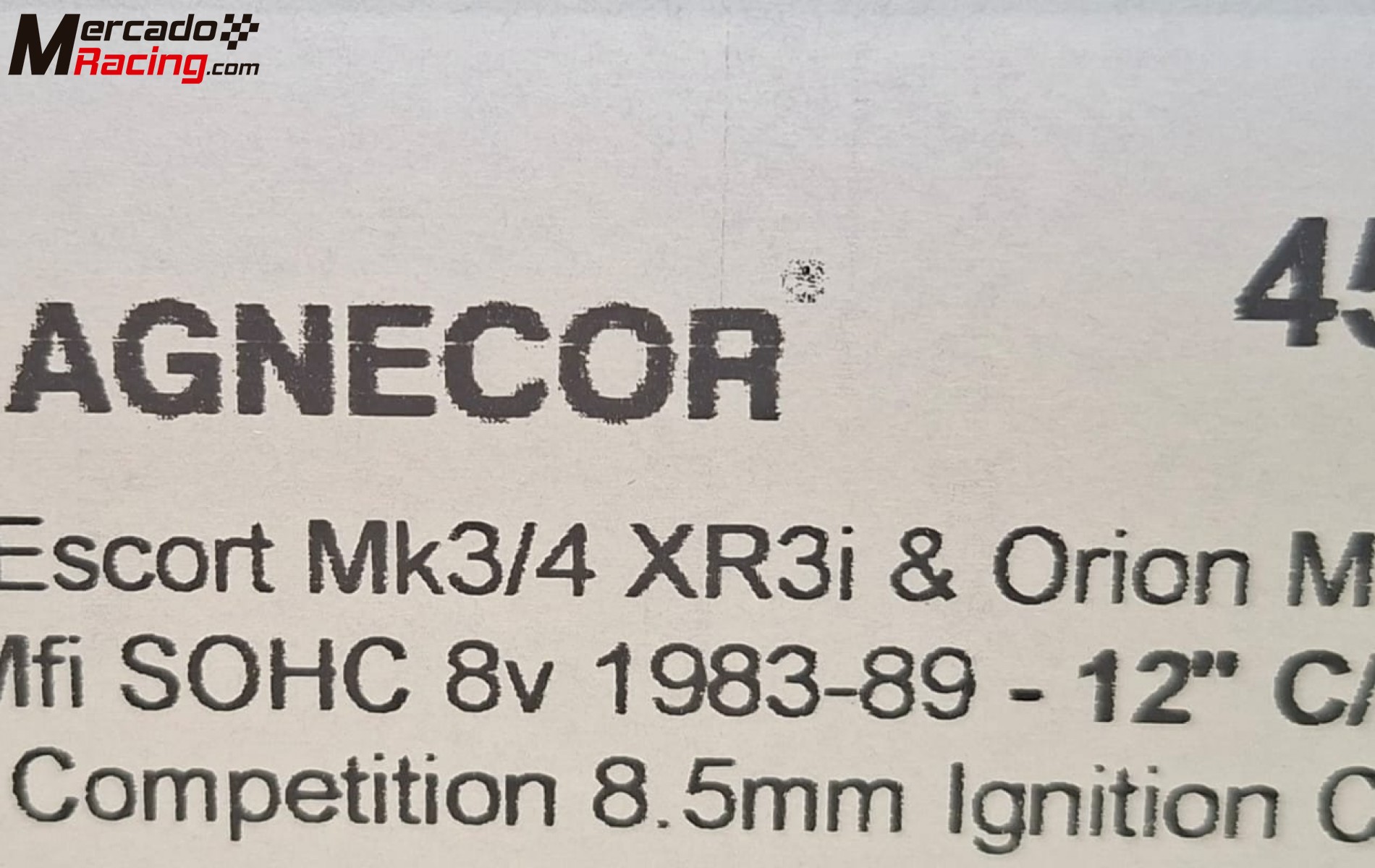 Ford escort mk3 & mk4 xr3i cables de bujias magnecor