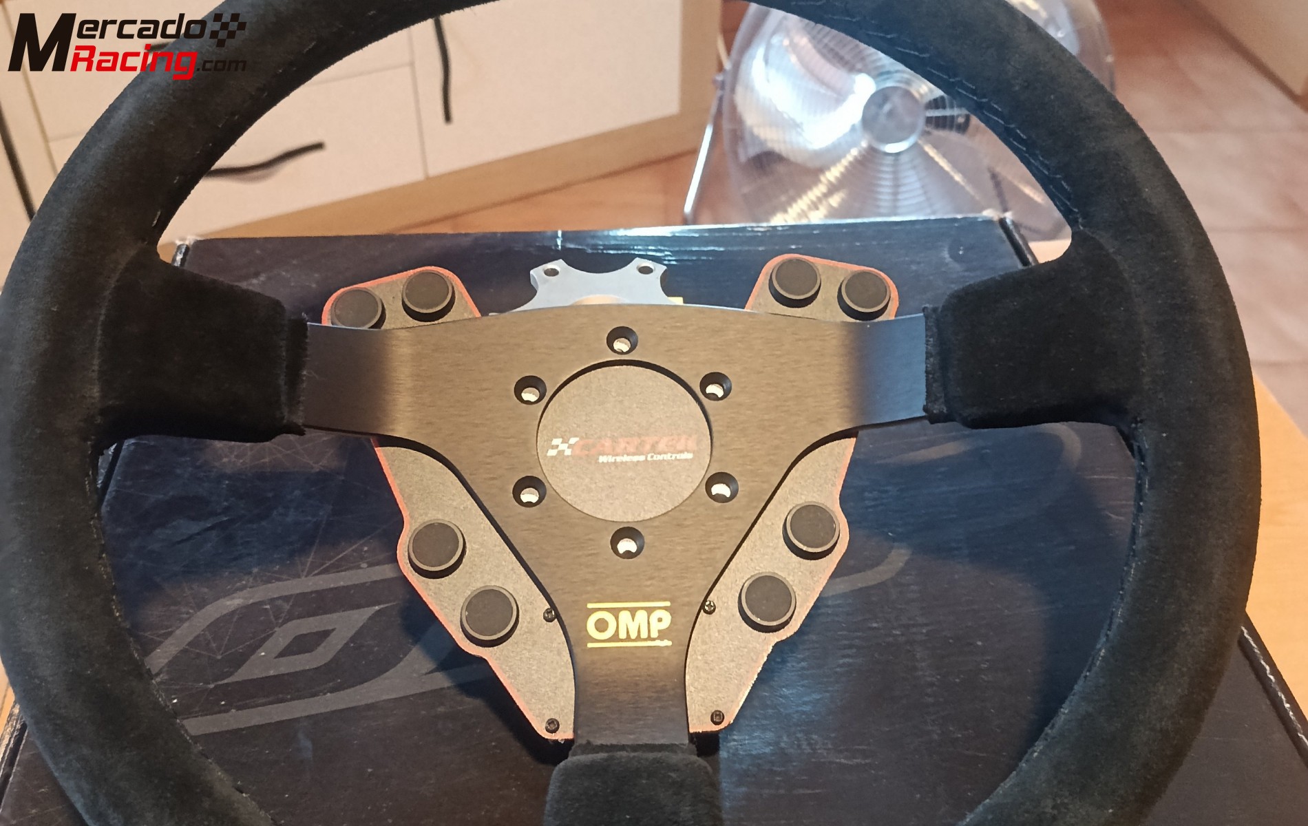 Volante omp con botonera