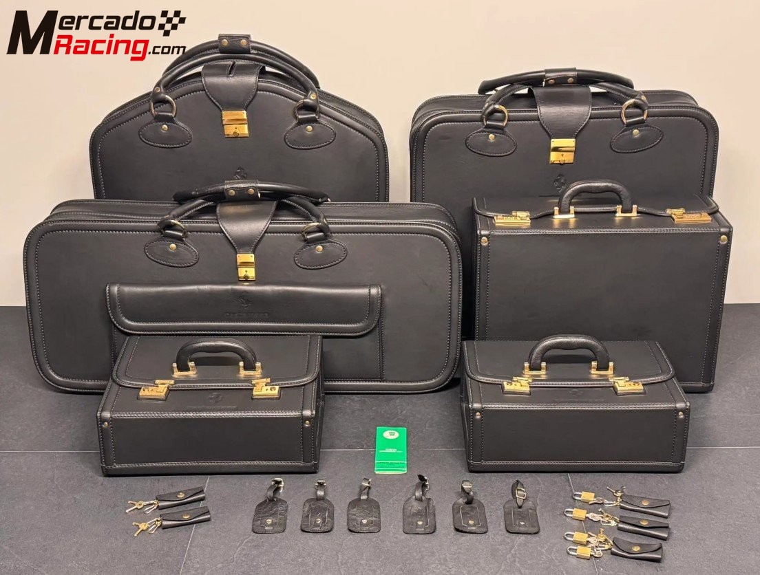 Ferrari testarossa luggage set