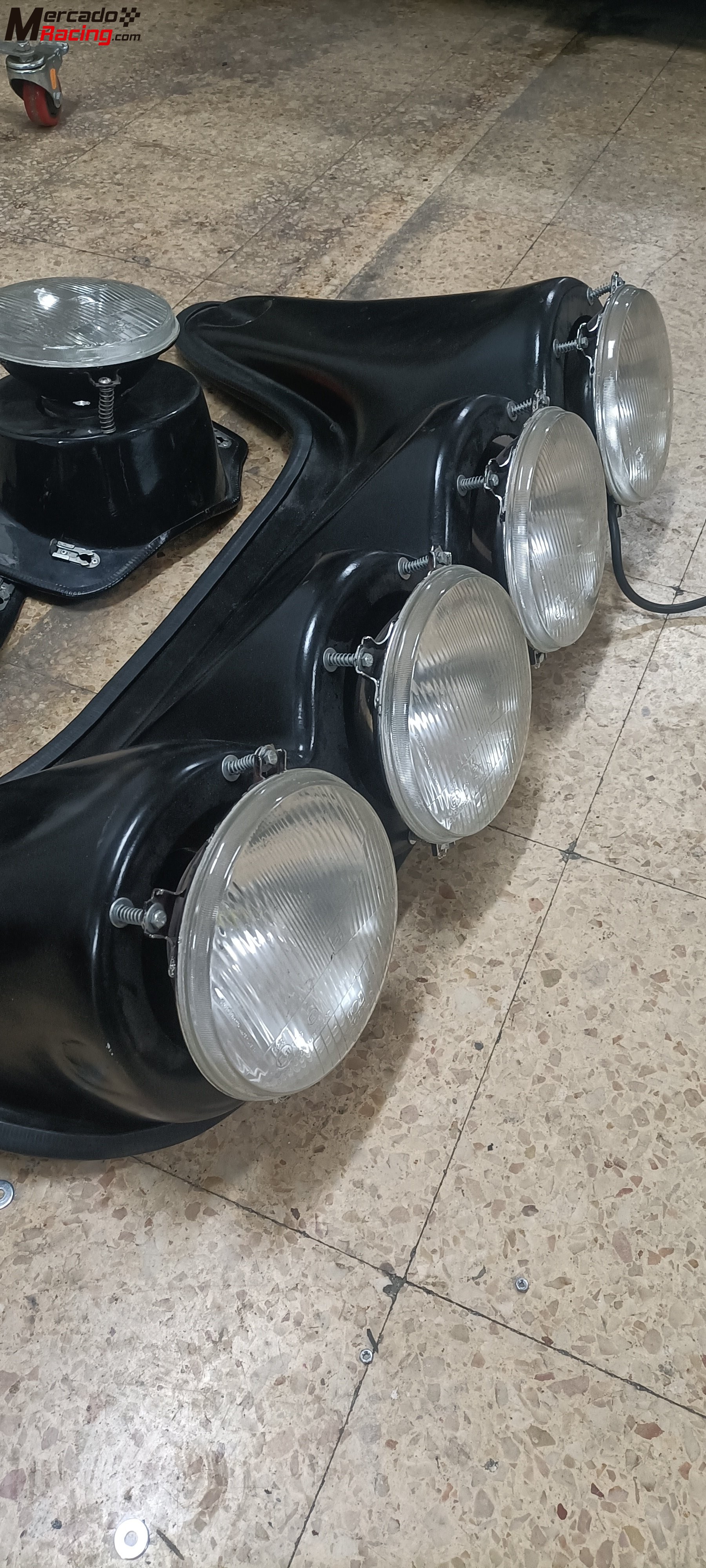 Parrilla faros + cuneteros citroen saxo