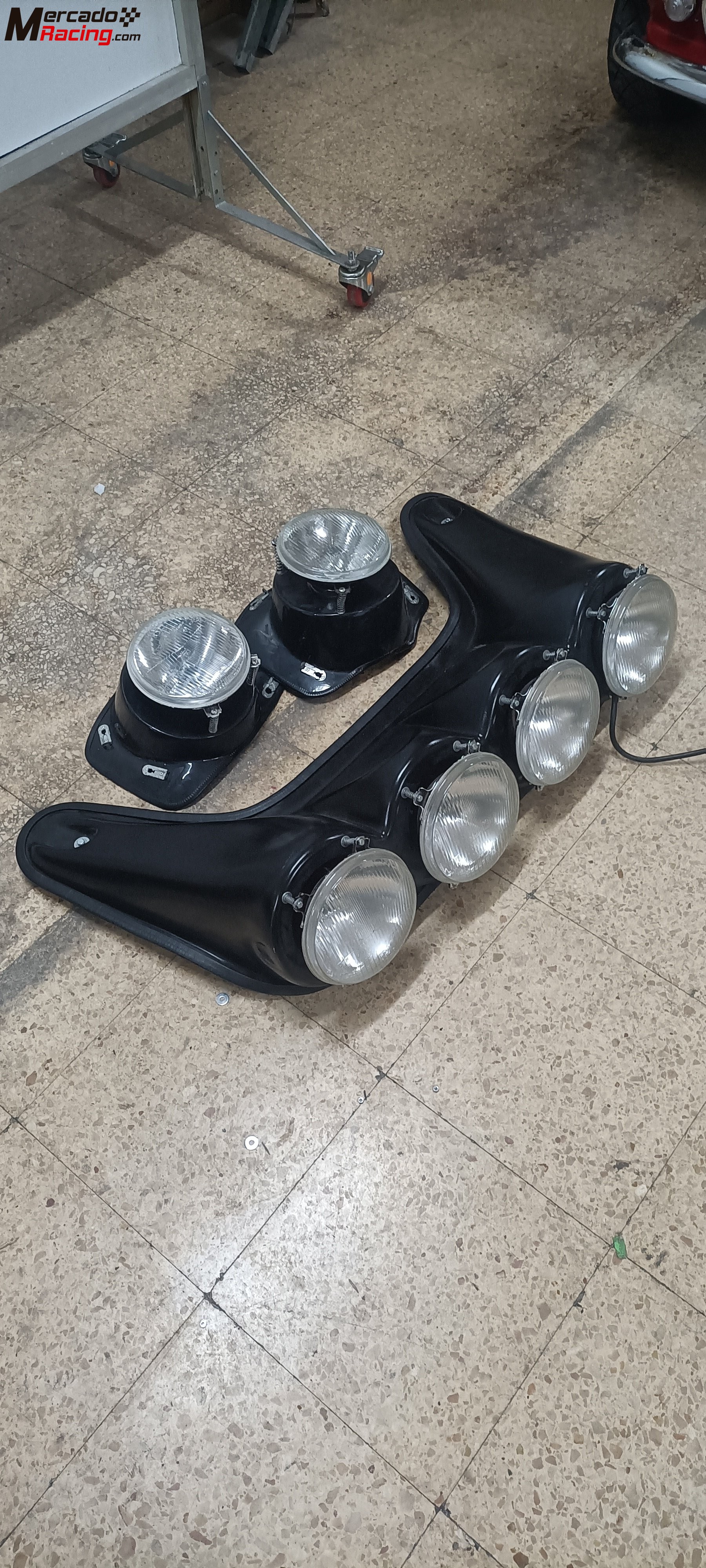 Parrilla faros + cuneteros citroen saxo