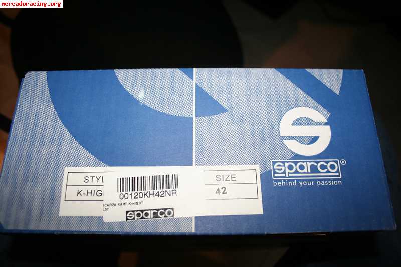 Se venden botines sparco nuevos talla 42 60 euros!!!
