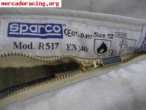 Mono sparco ignífugo tech-light de gabriele tarquini