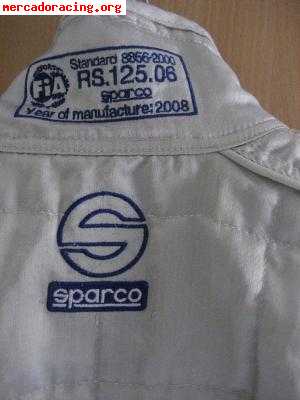 Mono sparco ignífugo tech-light de gabriele tarquini