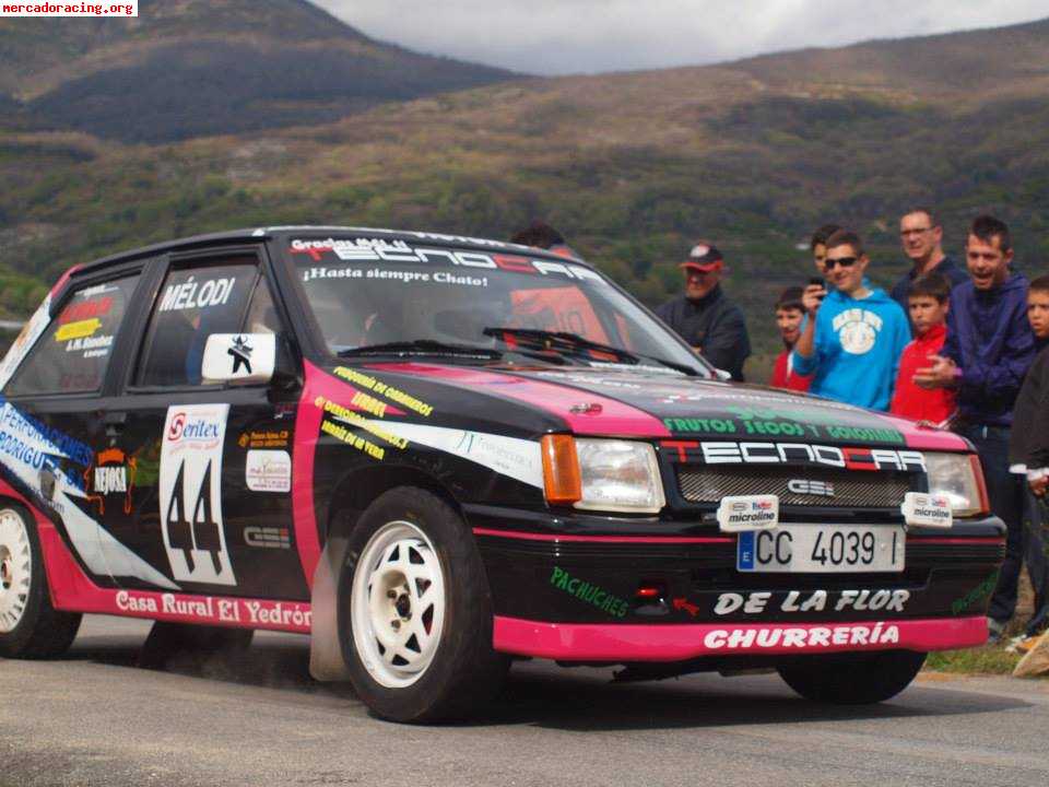 Se ofrece copiloto con experiencia temporada 2015 campeonato