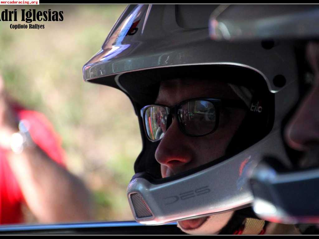 Copiloto- alguna carrera nacional