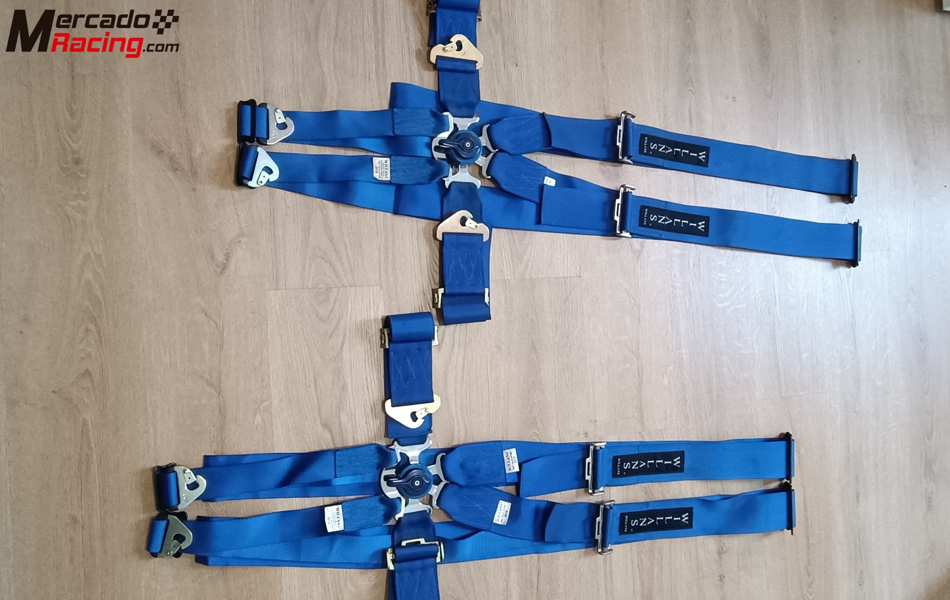 Se venden  2 arneses  de 6 puntos willans.