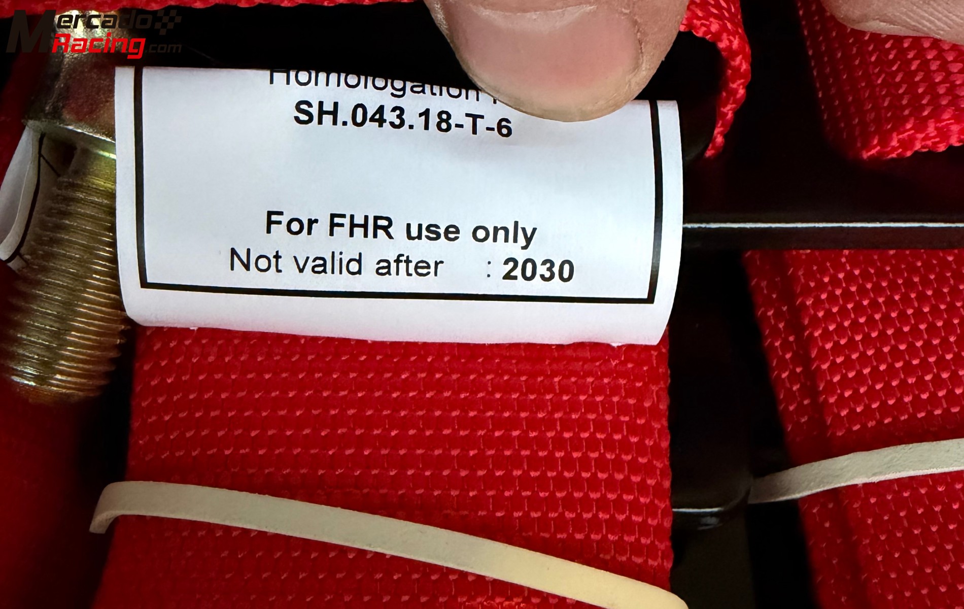 Pareja de arneses beltenick nuevos hasta 2031