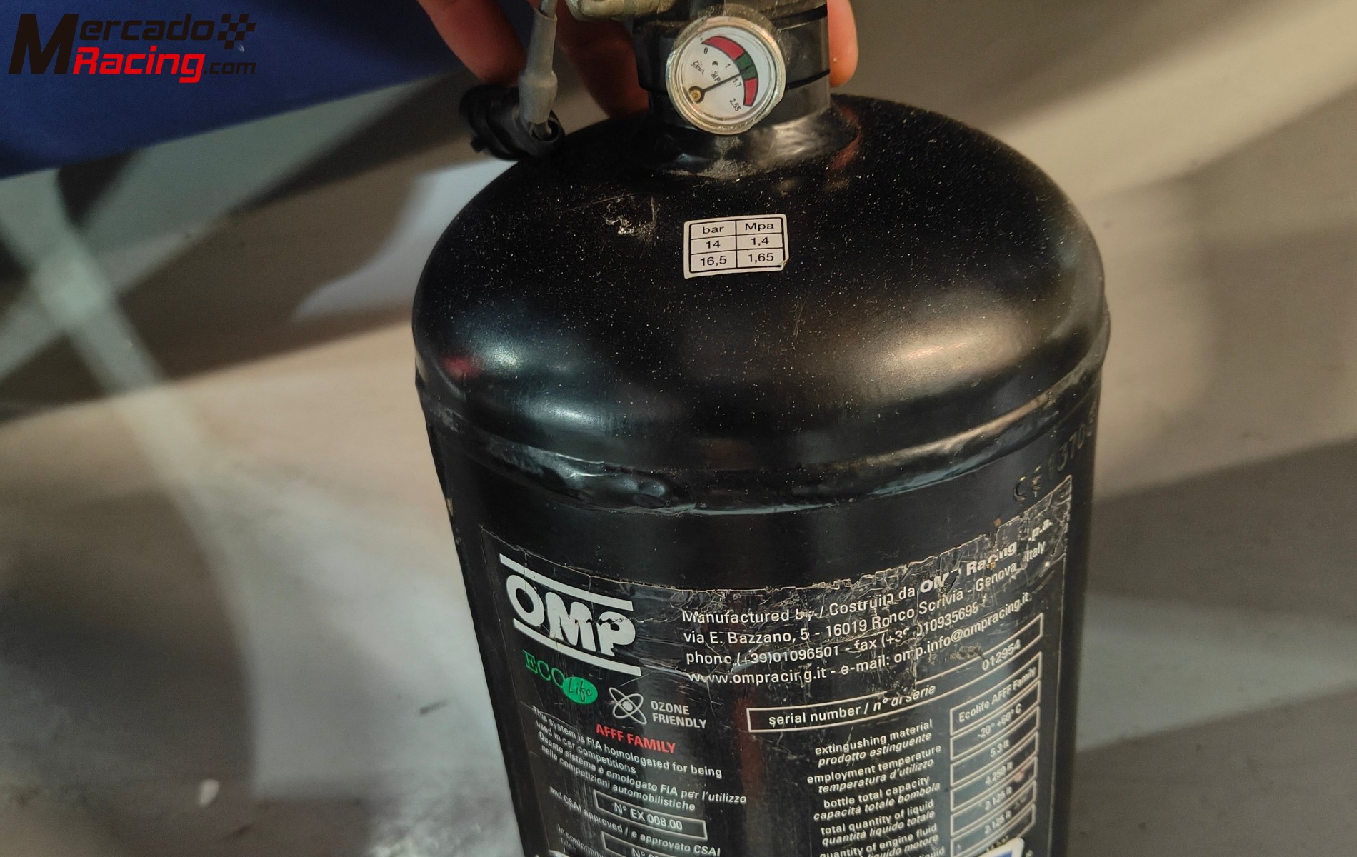 Extinción automática omp