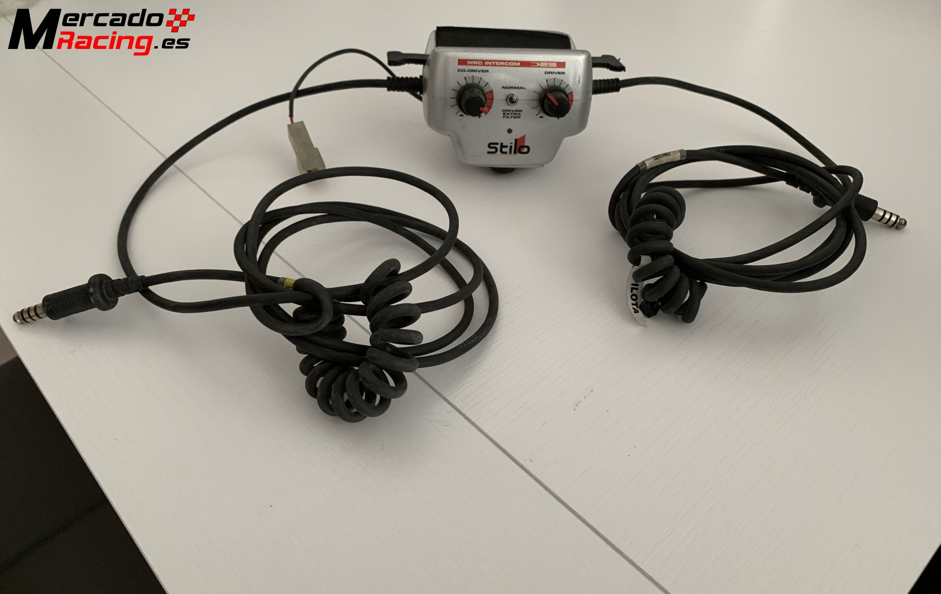 Centralita intercomunicadores stilo wrc des (conexión batería, bluetoo