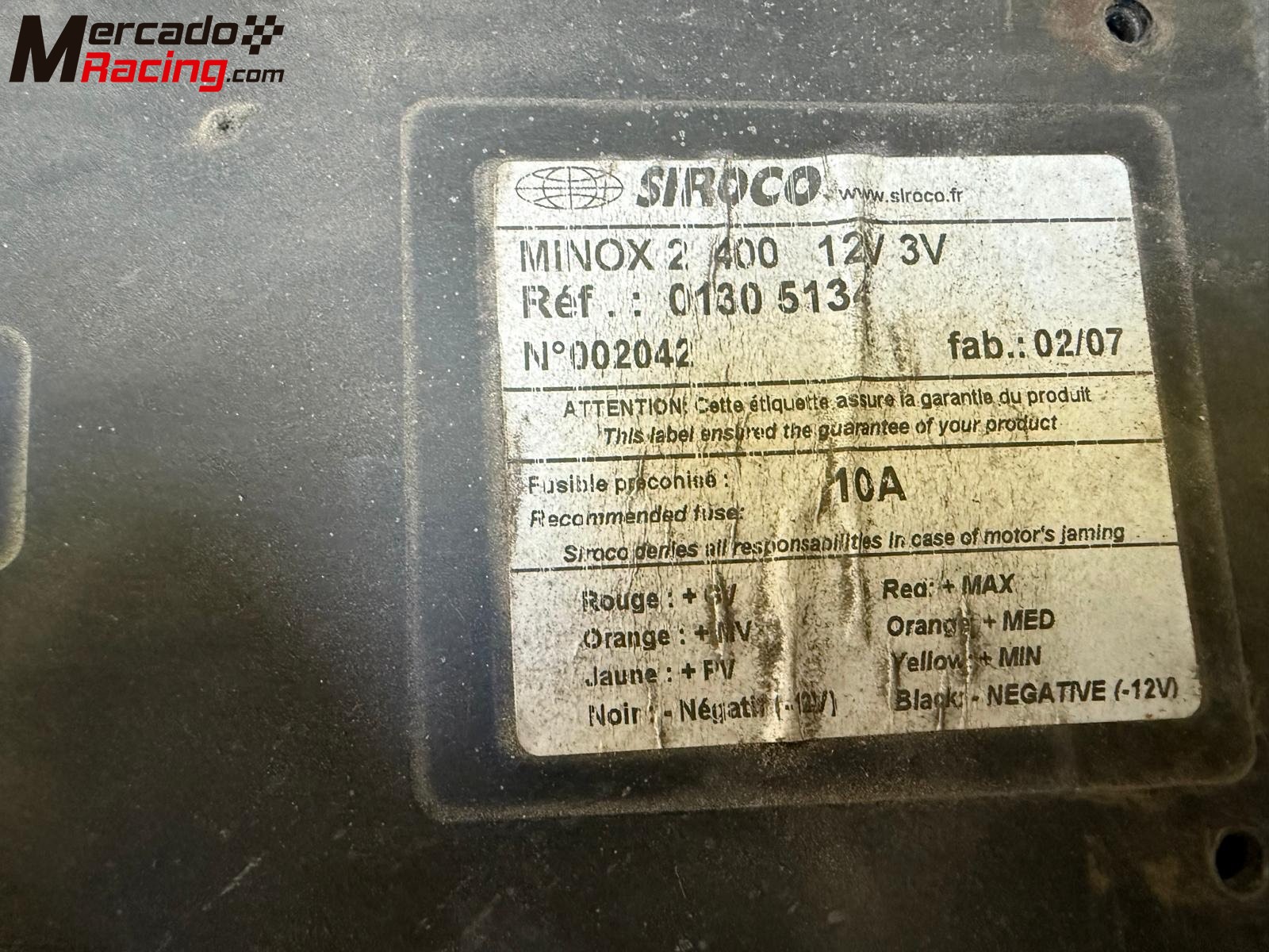 Calefacción c2 r2 oficial citroën sport 