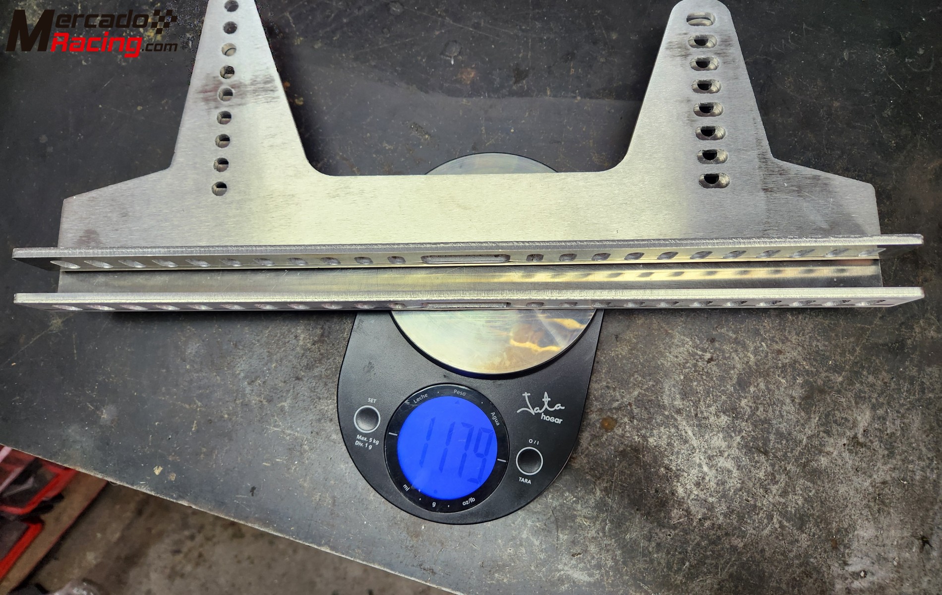 Guias para baket en aluminio